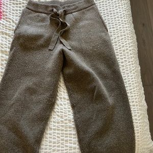 Zara wool sweat pants